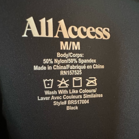 Bandier All Access Black Center Stage Leggings NWT - Picture 6 of 11